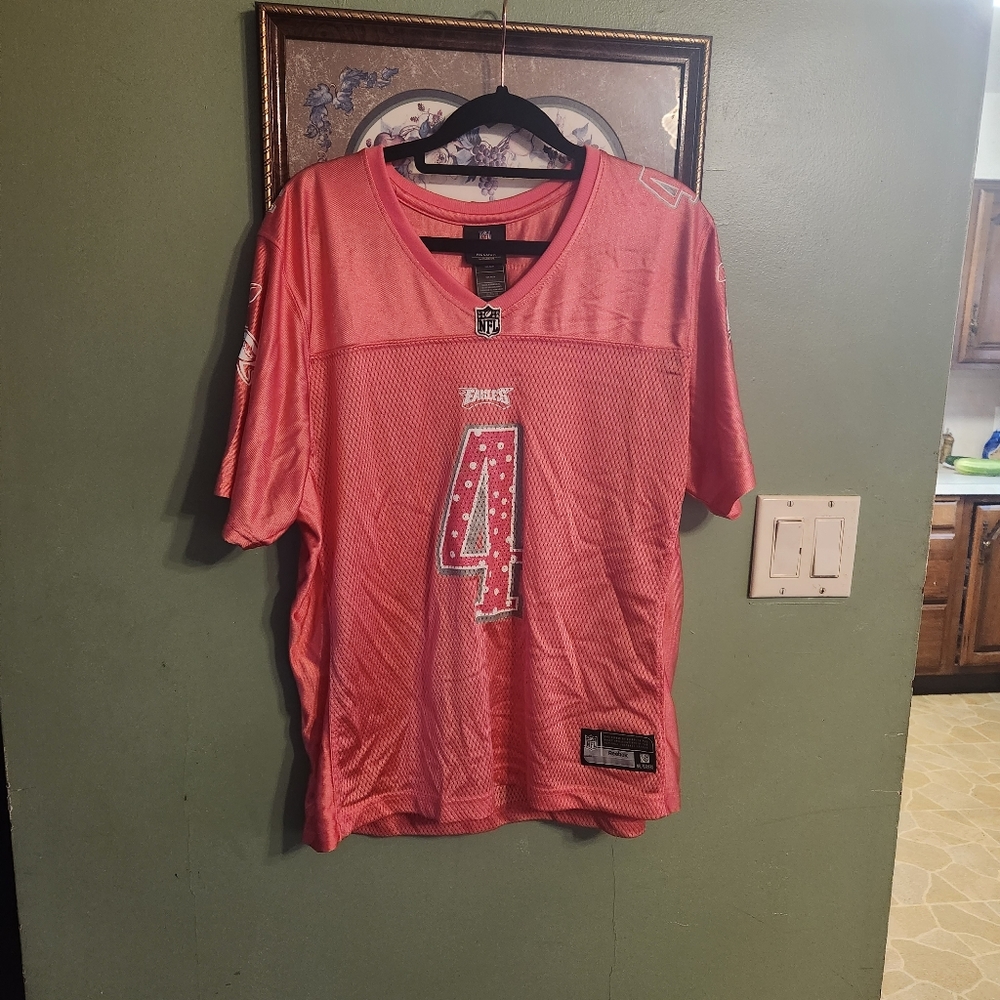 Pink Philadelphia Eagles Jersey